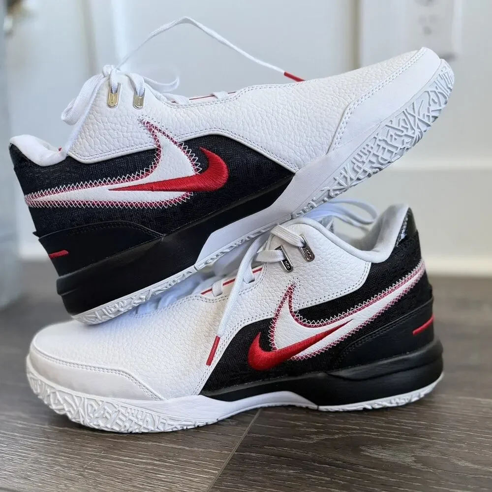 Nike LeBron NXXT Gen AMPD First Game White Red FJ1566-100 Men 10.5